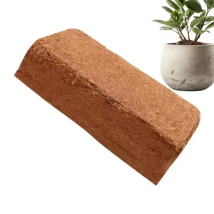 Organic Compressed Coconut Coir Brick