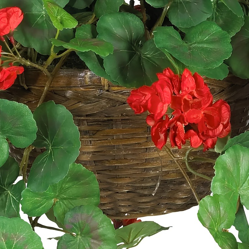 Artificial Hanging Geranium Vine