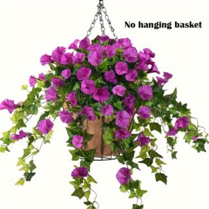 Artificial Hanging Petunias Flower for Outdoor/Indoor