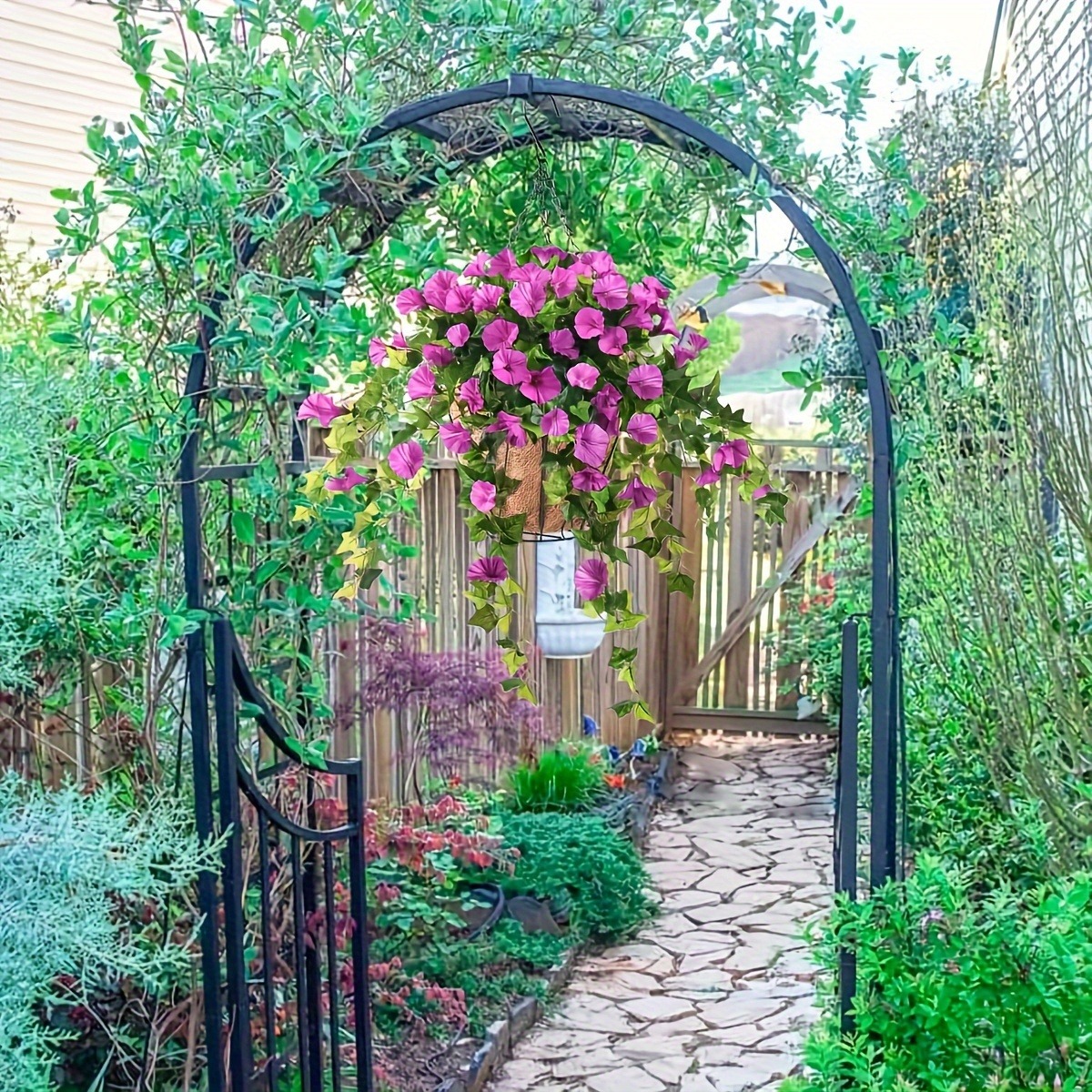 Artificial Hanging Petunias Flower for Outdoor/Indoor