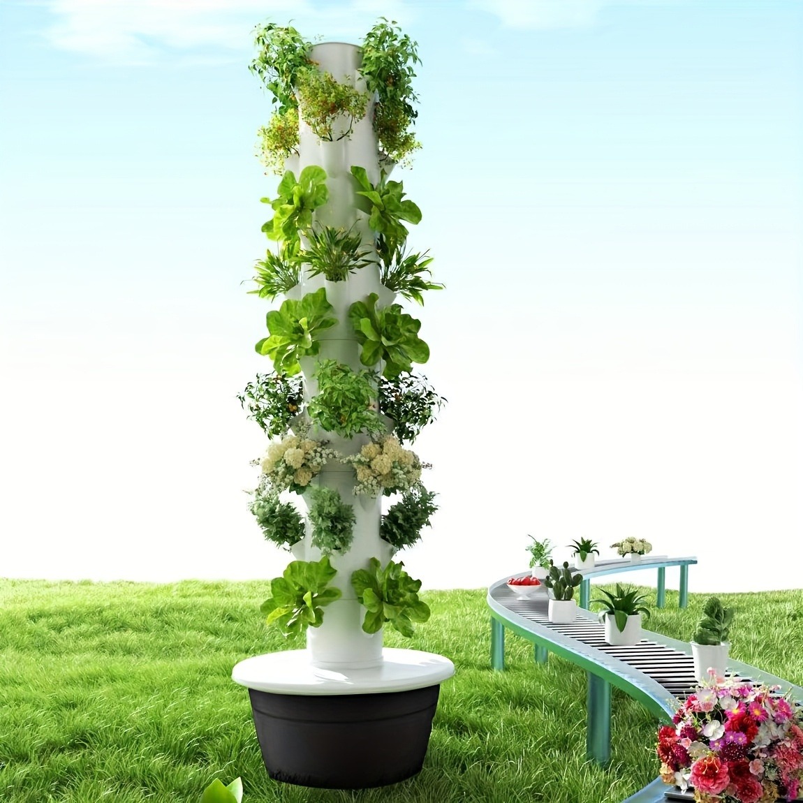 9-tier Hydroponic Growing Tower