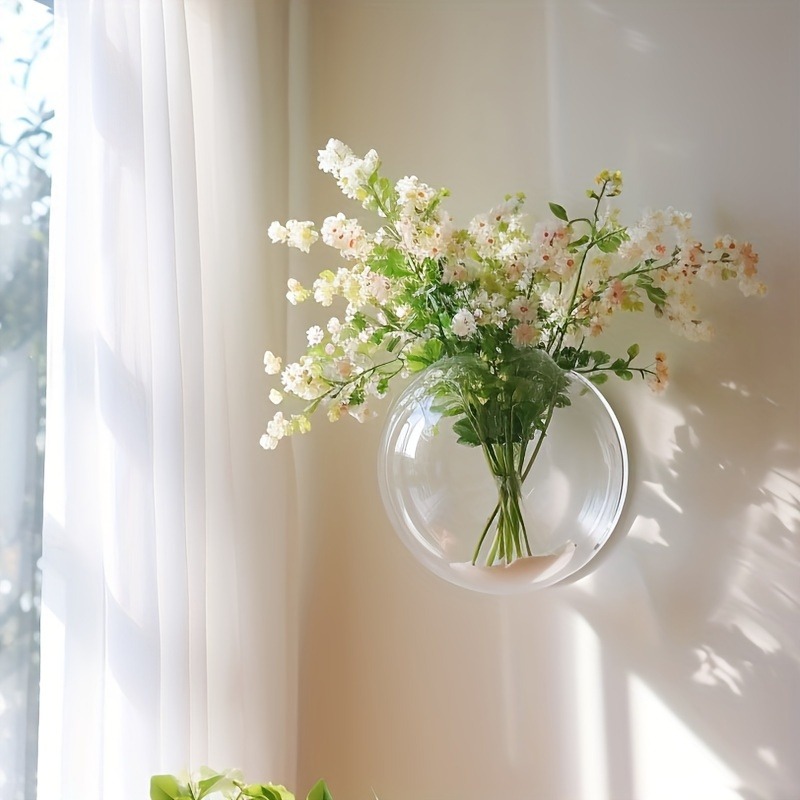 2pc Dual-purpose Wall-mounted Fish Tank and Flower Pot