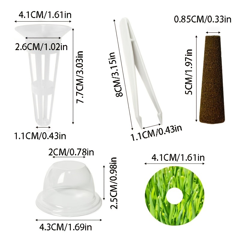 81pcs Garden Seed Jar Set