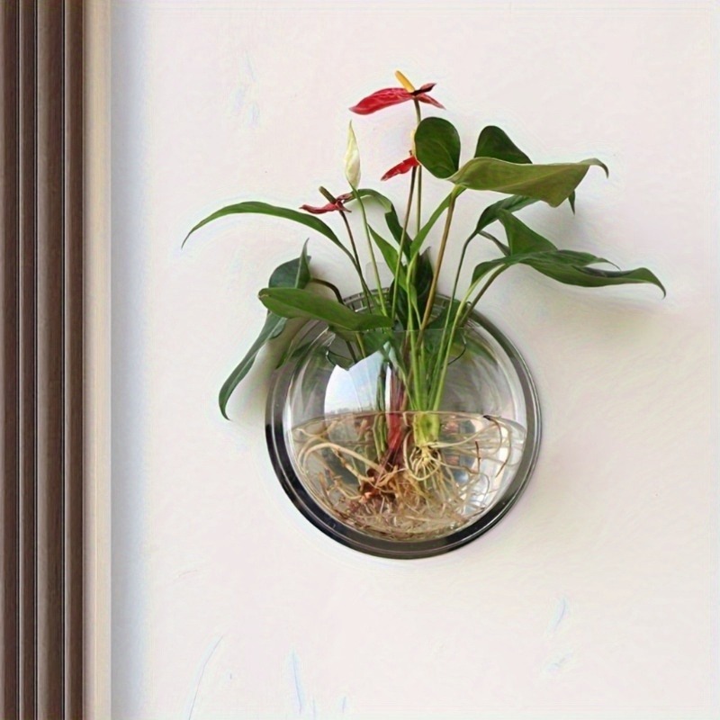 2pc Dual-purpose Wall-mounted Fish Tank and Flower Pot